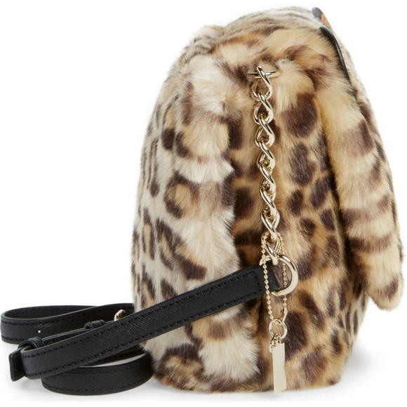 NWT Kate Spade Leopard Run Wild Crossbody Muff - Picture 4 of 9